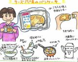 チーズ風味パンケーキ作り方7写真