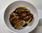 レンチンのみ！冷凍ハンバーグでロール白菜作り方5写真