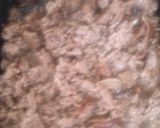 キノコとハムの柑橘だれ丼！作り方1写真