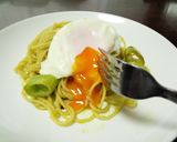 まるごと白ネギのジェノバ風スパゲッティ作り方13写真