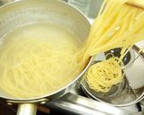 まるごと白ネギのジェノバ風スパゲッティ作り方7写真