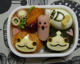 妖怪ウォッチ☆量産型ジバニャン キャラ弁作り方18写真