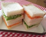 キャベツだけ人参だけサンドイッチ作り方5写真