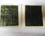 ✿海苔チーズ「の」くるくるサンド団子作り方1写真