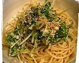 ♪超超簡単♪水菜とお豆腐のサラダ作り方7写真