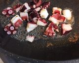 簡単★タコとピーマン玉ねぎ〜オムレツ★作り方3写真