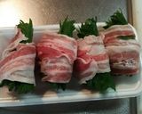 ☆まるごと椎茸の肉巻き☆作り方1写真