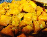 副菜 ズッキーニとカボチャの洋風煮物作り方4写真