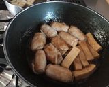 高野豆腐と豚ロース焼き作り方5写真