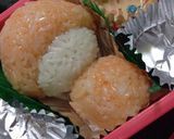 キャラ弁 みかんキティーちゃん作り方1写真