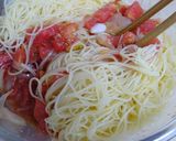 簡単！和風味✿トマト＆玉葱の冷製パスタ✿作り方14写真