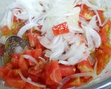 簡単！和風味✿トマト＆玉葱の冷製パスタ✿作り方8写真