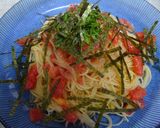 簡単！和風味✿トマト＆玉葱の冷製パスタ✿作り方17写真