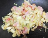 ランチにオススメ☆！青汁クリームパスタ作り方4写真
