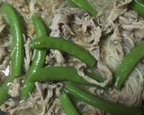 残った素麺と春キャベツの豚炒め作り方2写真