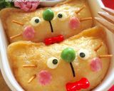 キャラ弁＊簡単♪稲荷deねこちゃん弁当作り方5写真