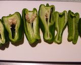 半分じゃないピーマンの肉詰め作り方1写真