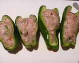 半分じゃないピーマンの肉詰め作り方2写真