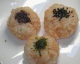 お弁当に☆お花見に☆春の手まりおにぎり作り方4写真