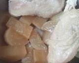 炊飯器で、鶏胸肉と大根の塩麹煮込み作り方6写真