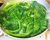 ほうれん草のゴマ和え作り方1写真