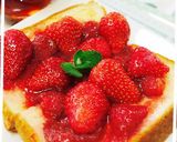 ダブルいちご♡の贅沢トースト作り方2写真