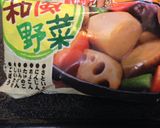 凍り豆腐の豚バラロールと根菜の照り煮作り方4写真