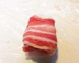 凍り豆腐の豚バラロールと根菜の照り煮作り方7写真