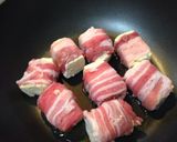 凍り豆腐の豚バラロールと根菜の照り煮作り方8写真