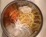 糖質制限パスタ！さきいかのペペロンチーノ作り方4写真