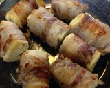 凍り豆腐の豚バラロールと根菜の照り煮作り方9写真