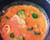 まろやか！海鮮トマトクリーム煮込み作り方5写真