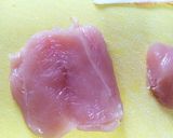ササミの梅しそ焼き作り方1写真