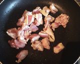 夏バテ防止!大豆と鶏肉煮物!作り方1写真