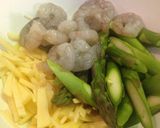 海老とアスパラのかき揚げ作り方1写真