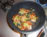 豚こま×新たまねぎ×グリンピースかき揚げ作り方4写真