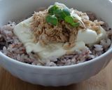 雑穀米と豆腐ツナで簡単私のダイエット丼♪作り方4写真