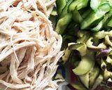 茄子の鶏胸肉の酢の物風さっぱりサラダ！作り方4写真