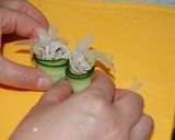 きゅうりで巻き巻き・冷しゃぶサラダ作り方6写真