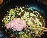 小松菜とひき肉の塩こうじ炒め作り方6写真