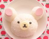 キャラ弁☆リラックマ♪簡単♪キイロイ鳥作り方1写真