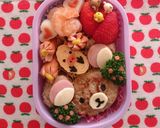 キャラ弁☆リラックマ♪簡単♪キイロイ鳥作り方2写真