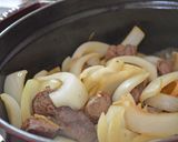 Staubで作るエゾシカ肉の生姜醤油煮作り方2写真