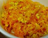☆我が家の常備菜☆にんじんしりしり作り方4写真