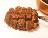 PBハンバーグ♪ふわとろデミたま丼♪作り方3写真