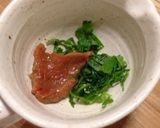 納豆☆夏にはこのトッピング☆梅しそ納豆作り方1写真