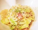 春キャベツの濃厚豆乳味噌パスタ✿ღ作り方19写真