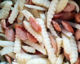 簡単♪冷凍ポテトでグラタン風✩作り方2写真