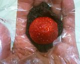 和菓子屋さんのいちご大福♥切り餅で簡単作り方2写真