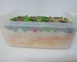 タッパーで簡単押し寿司作り方3写真
